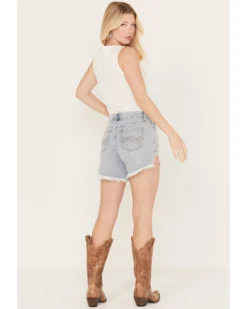 Idyllwind Women's Sterling High Rise Rigid Denim Shorts -Cowgirl Edge Sales 2000383277 412 P3