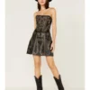 Boot Barn X Understated Leather Women's Tailored Leather Mini Dress