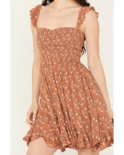 Rock & Roll Denim Women's Floral Print Dress