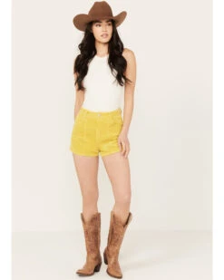 Rolla's Women's High Rise Corduroy Duster Shorts
