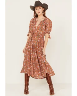 Cleobella Women's Floral Mahani Kaftan Dress 6 Cleobella Women's Floral Mahani Kaftan Dress -Cowgirl Edge Sales 2000389548 200 P1