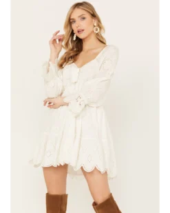 Cleobella Women's Leona Mini Dress -Cowgirl Edge Sales 2000389551 103 P3