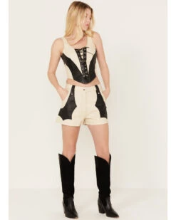 Boot Barn X Understated Leather Women's Sundown Shorts 6 Boot Barn X Understated Leather Women's Sundown Shorts -Cowgirl Edge Sales 2000390034 922 P2