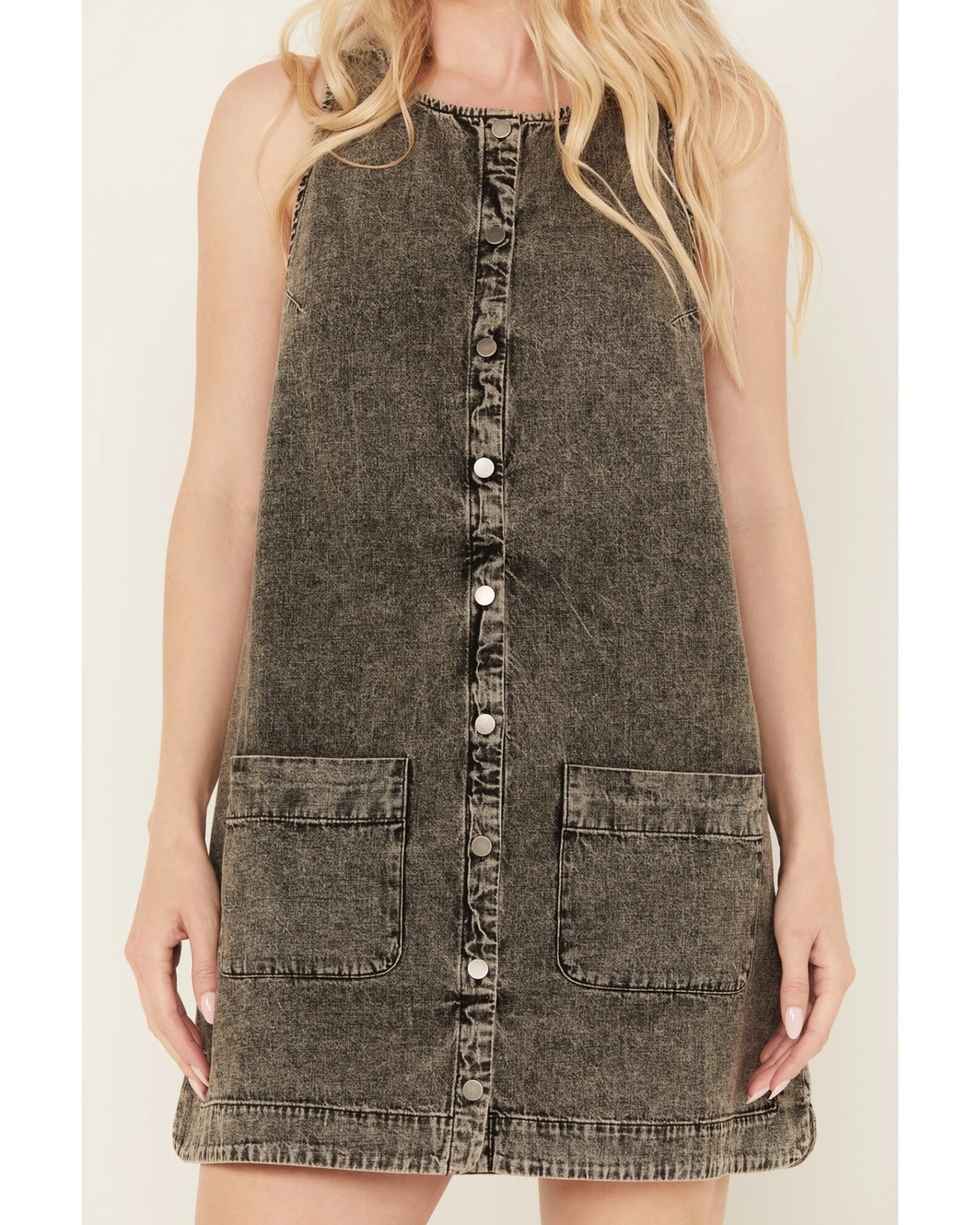 Free People Women's Wilderado Denim Dress 2 Free People Women's Wilderado Denim Dress - Image 2