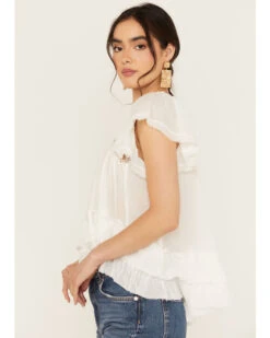 Free People Women's Harrison Top 6 Free People Women's Harrison Top -Cowgirl Edge Sales 2000393350 100 P2