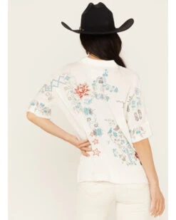 Johnny Was Women's Embroidered Short Sleeve Wodeleah Blouse 7 Johnny Was Women's Embroidered Short Sleeve Wodeleah Blouse -Cowgirl Edge Sales 2000393530 101 P4